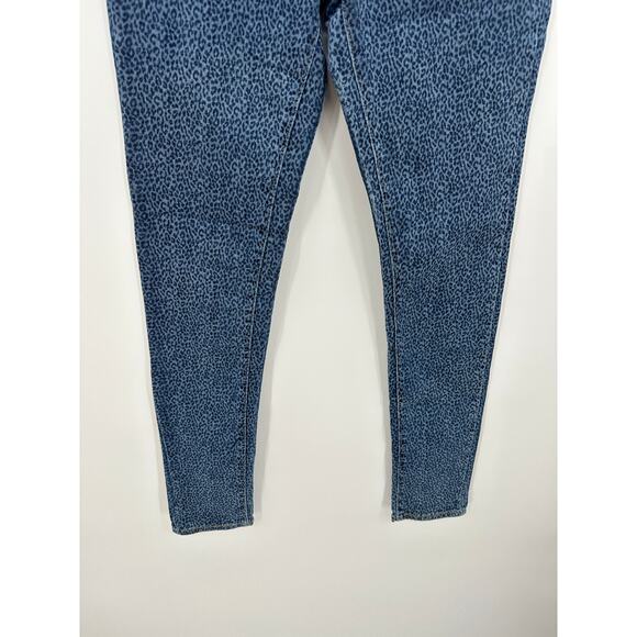 Levi's 711 Skinny Denim Jeans Animal Print Leopard Cotton Stretch Women 27 NWT - Picture 3 of 9